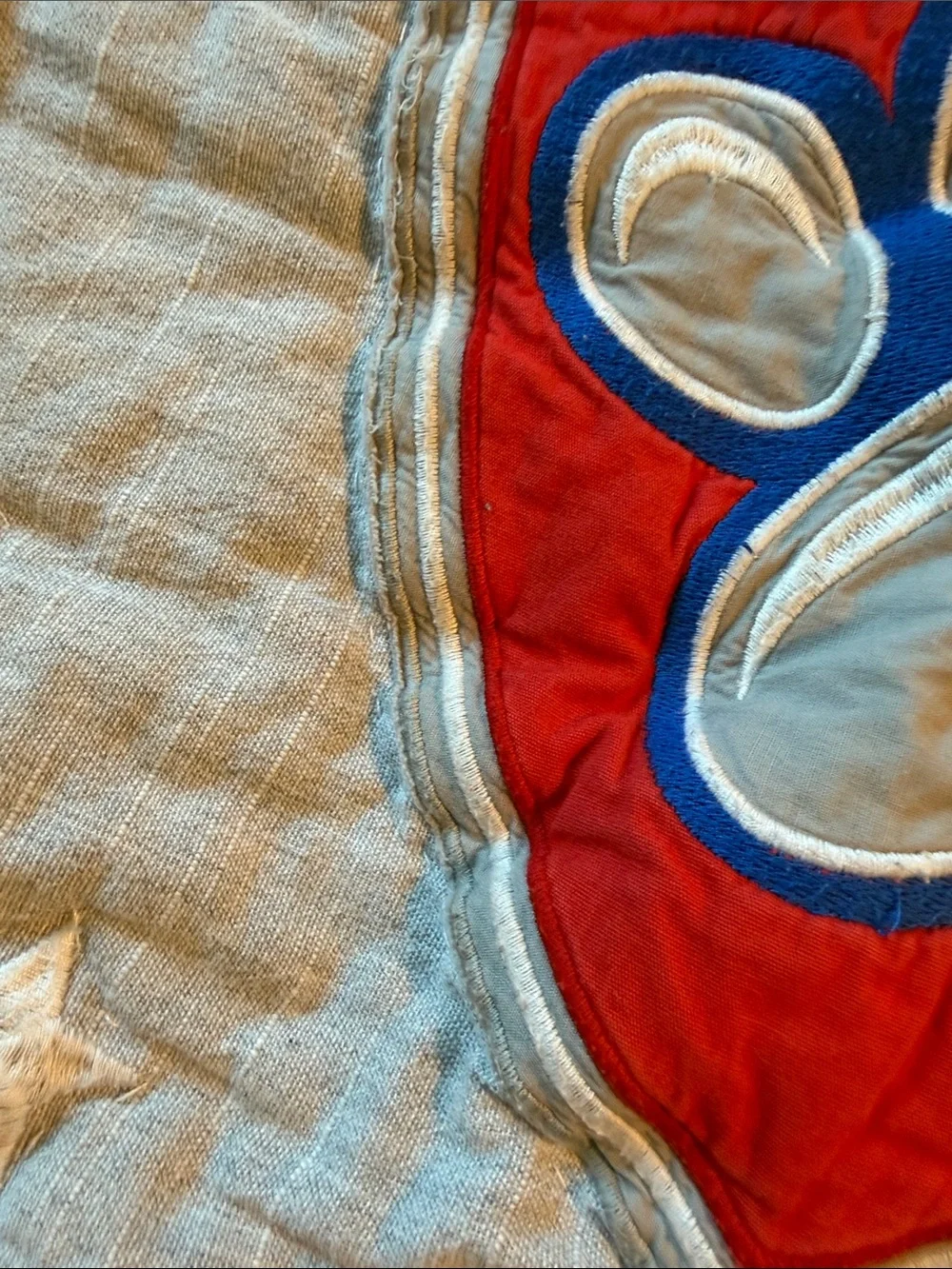 Pottery Barn Kids quilted pillow